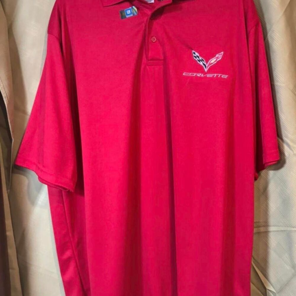 Corvette Men's Red Polo-shirts